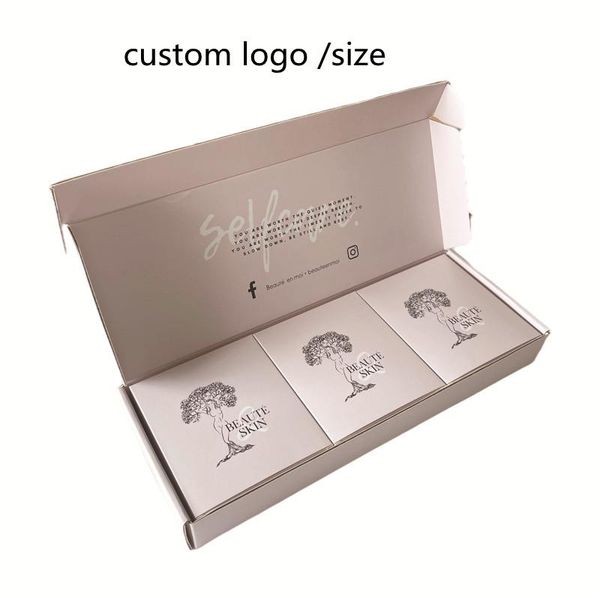 gift wrap custom printed flute e-commerce packaging box corrugated cardboard mailer white tab locking literature 500pc
gift wrap custom printed flute e-commerce packaging box corrugated cardboard mailer white tab locking literature 500pc