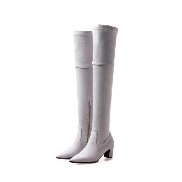 boots qplyxco2021 arrive thigh high pointed toe autumn winter simple zipper fashion over the knee shoes woman, Black
boots qplyxco2021 arrive thigh high pointed toe autumn winter simple zipper fashion over the knee shoes woman, Black