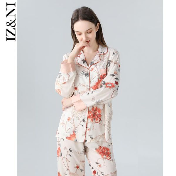women's sleepwear and autumn period the long sleeve pajamas ice silk chinese wind of lily magnolia flower luxury leisure wear suits, Black;red
women's sleepwear and autumn period the long sleeve pajamas ice silk chinese wind of lily magnolia flower luxury leisure wear suits, Black;red