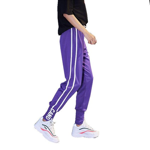 women's pants & capris woman trousers female casual side striped full 2021 summer hiphop fitness women loose beam, Black;white
women's pants & capris woman trousers female casual side striped full 2021 summer hiphop fitness women loose beam, Black;white