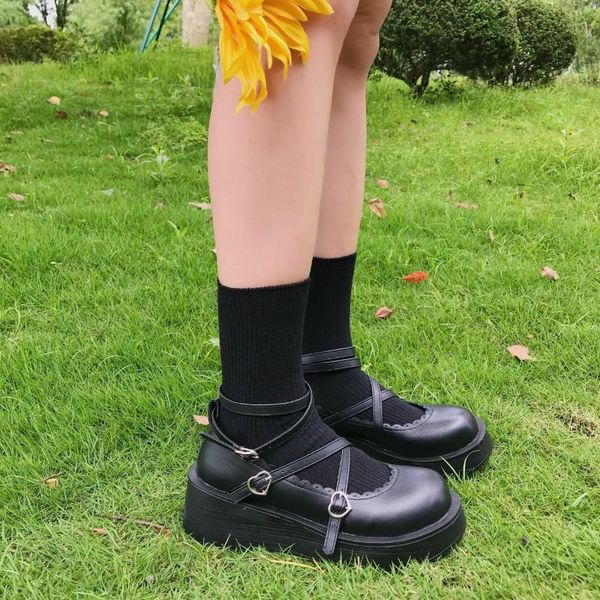 dress shoes summer 2021 lolita small leather trend of japanese soft girls college style, Black
dress shoes summer 2021 lolita small leather trend of japanese soft girls college style, Black