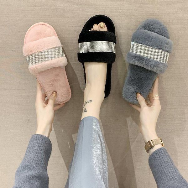 .cootelili winter fashion women home slippers faux fur warm shoes woman slip on diamond decoration 1.5cm heel plus size 41 42 43, Black
.cootelili winter fashion women home slippers faux fur warm shoes woman slip on diamond decoration 1.5cm heel plus size 41 42 43, Black