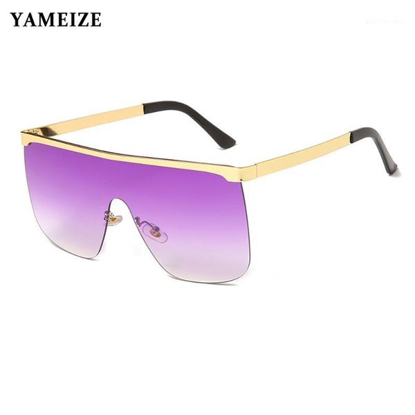 sunglasses yameize oversized square women men fashion luxury flat rimless eyewear vintage big shades oculos gafas, White;black
sunglasses yameize oversized square women men fashion luxury flat rimless eyewear vintage big shades oculos gafas, White;black
