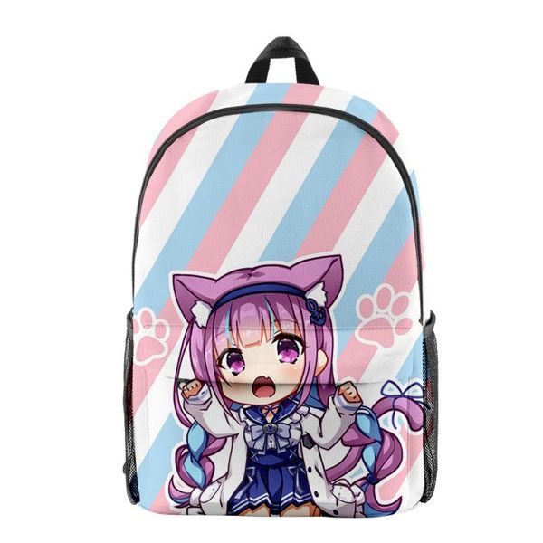 backpack hololive minato aqua merch oxford cloth shoulder printed multi zipper pack casual girls student school bag
backpack hololive minato aqua merch oxford cloth shoulder printed multi zipper pack casual girls student school bag