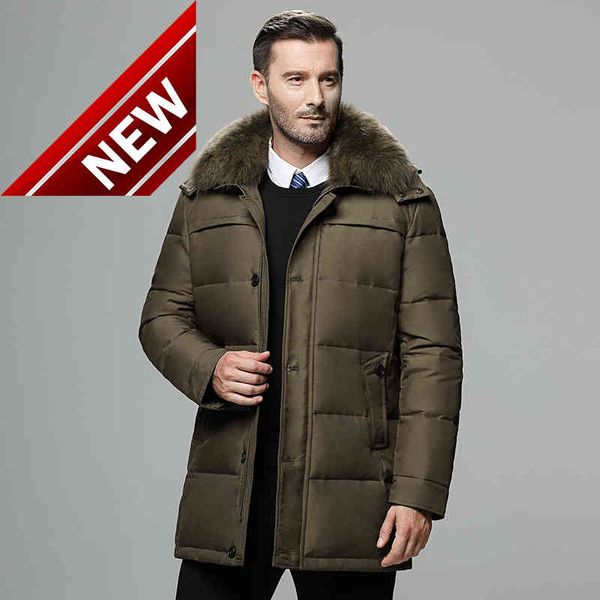 winter genuine fur hood long duck down jackets men windproof thick coats male casual outerwer brand parkas overcoats, Black
winter genuine fur hood long duck down jackets men windproof thick coats male casual outerwer brand parkas overcoats, Black