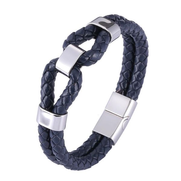 charm bracelets fashion double-layer accessories specially stainless steel men's leather bracelet multi-color combination surprise gift, Golden;silver
charm bracelets fashion double-layer accessories specially stainless steel men's leather bracelet multi-color combination surprise gift, Golden;silver