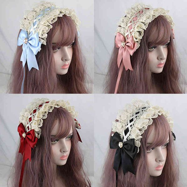 1pc headband with headdress lolita big bow headwear sweet hair accessories magogo, Pink
1pc headband with headdress lolita big bow headwear sweet hair accessories magogo, Pink