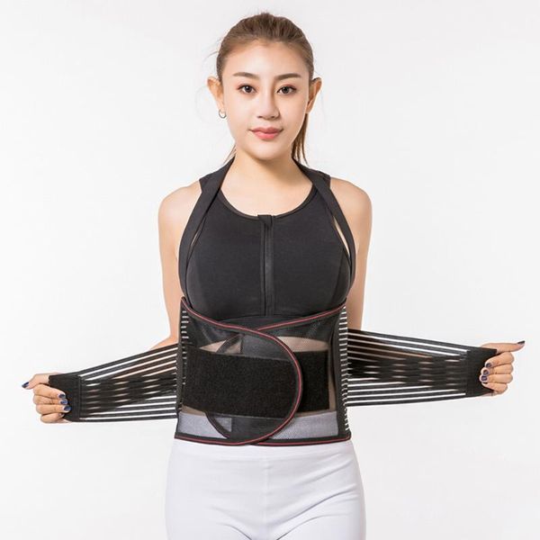 lumbar support high elastic breathable health care with steel waist back brace bodybuilding, Black;gray
lumbar support high elastic breathable health care with steel waist back brace bodybuilding, Black;gray