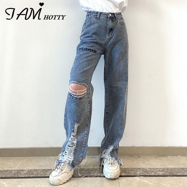 hollow out ripped letter oversized jeans women y2k wide leg high waist korean style streetwear mom denim trousers 2021 women's, Blue
hollow out ripped letter oversized jeans women y2k wide leg high waist korean style streetwear mom denim trousers 2021 women's, Blue