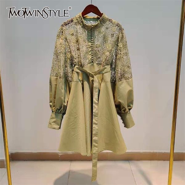 patchwork lace dress for women stand collar long sleeve high waist up vintage dresses female fashion fall 210520, Black;gray
patchwork lace dress for women stand collar long sleeve high waist up vintage dresses female fashion fall 210520, Black;gray