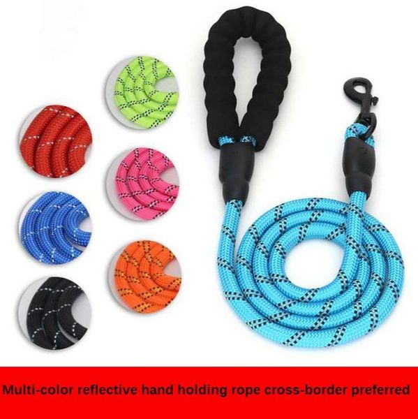 dog collars & leashes reflective nylon pet leash non-slip handle can be adjusted tightly animal outing supplies abrasion and bite resistance
dog collars & leashes reflective nylon pet leash non-slip handle can be adjusted tightly animal outing supplies abrasion and bite resistance