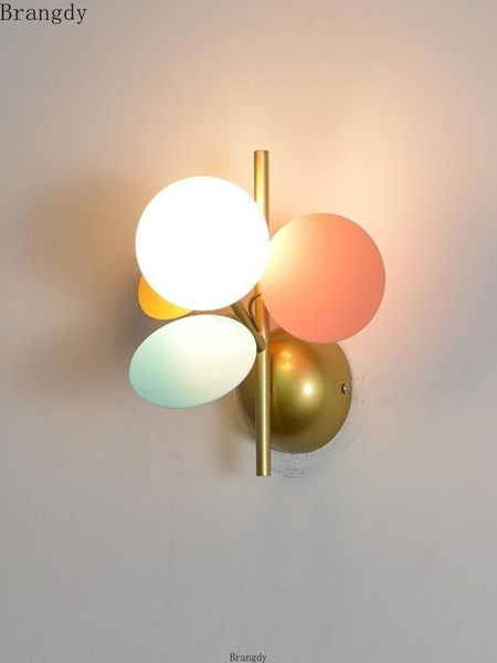 wall lamp nordic led lighting modern glass light for indoor children's room bedroom stairs decor home accessories
wall lamp nordic led lighting modern glass light for indoor children's room bedroom stairs decor home accessories