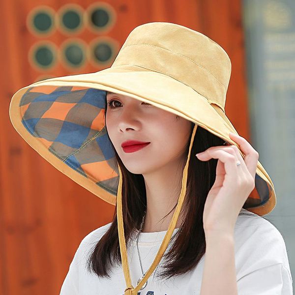 wide brim hats double side wear reversible sun cap summer beach upf packable outdoor uv protection bucket hat fishing, Blue;gray
wide brim hats double side wear reversible sun cap summer beach upf packable outdoor uv protection bucket hat fishing, Blue;gray