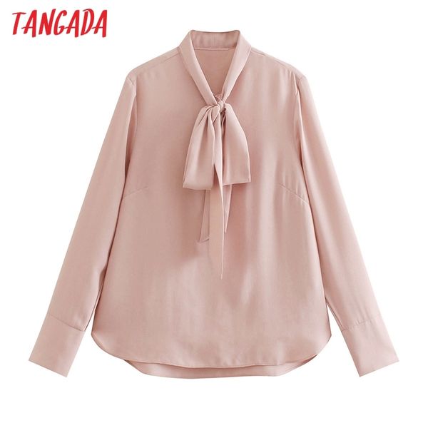 women bow pink shirts long sleeve solid elegant office ladies work wear blouses ce196 210416, White
women bow pink shirts long sleeve solid elegant office ladies work wear blouses ce196 210416, White