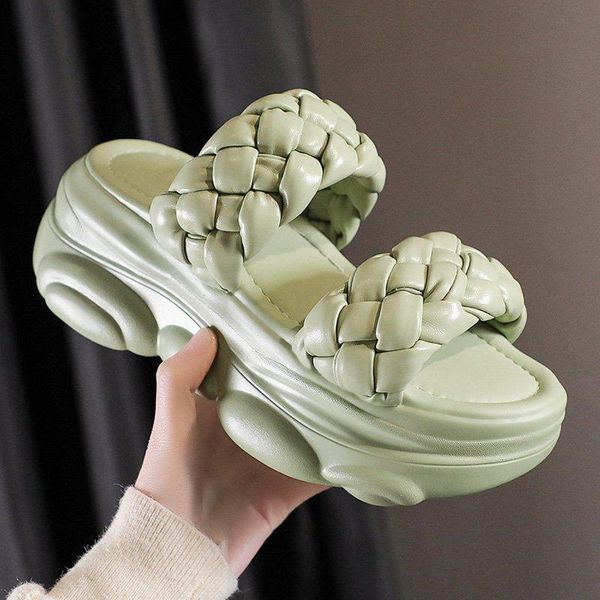 slippers fashion summer platform women 2021 weave ladies sandals shoes outdoor slides high heels causal female beach flip flops, Black
slippers fashion summer platform women 2021 weave ladies sandals shoes outdoor slides high heels causal female beach flip flops, Black