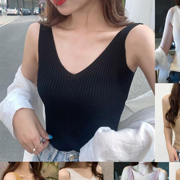 casual ribbed white v women tank neck knitted stretchy solid summer ladies ropa mujer z0618
casual ribbed white v women tank neck knitted stretchy solid summer ladies ropa mujer z0618