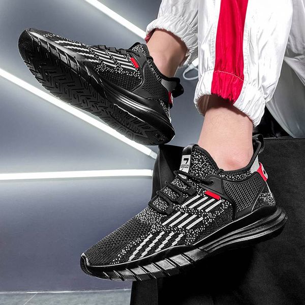men's flying shoes breathable casual fashion trendy sports sneakers trainers outdoor jogging walking
men's flying shoes breathable casual fashion trendy sports sneakers trainers outdoor jogging walking
