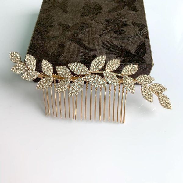 hair clips & barrettes gorgeous crystal bridal accessories rhinestone comb golden leaves headdress, Golden;silver
hair clips & barrettes gorgeous crystal bridal accessories rhinestone comb golden leaves headdress, Golden;silver