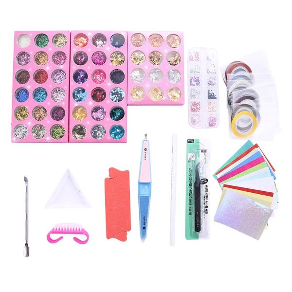 pcs sequins manicure household nail art decorations with tool set rhinestones tweezers polishing blocks sticker kit kits
pcs sequins manicure household nail art decorations with tool set rhinestones tweezers polishing blocks sticker kit kits