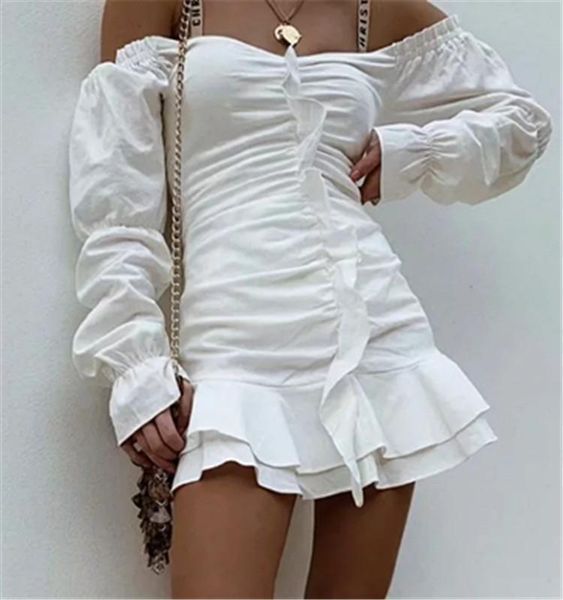 casual dresses women clothes 2021 pleated bag hip long sleeve dress robe femme vestidos de verano, Black;gray
casual dresses women clothes 2021 pleated bag hip long sleeve dress robe femme vestidos de verano, Black;gray