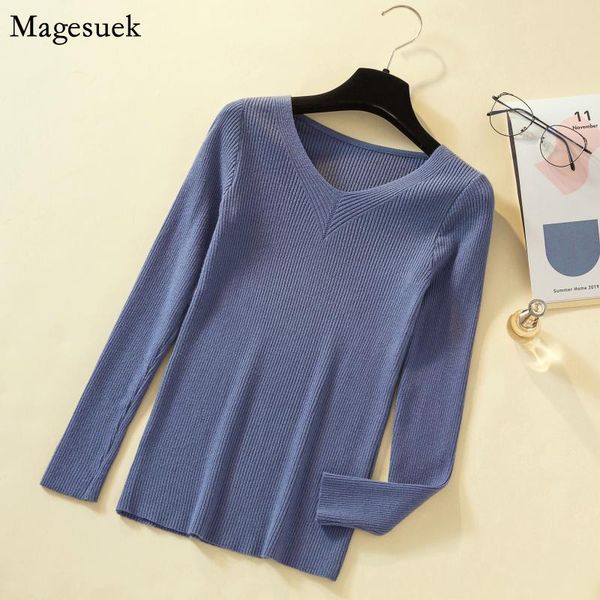 women's sweaters 2021 autumn woman fashion long sleeve sweater women slim fit core-spun yarn knit bottom solid pullovers for lady 7248, White;black
women's sweaters 2021 autumn woman fashion long sleeve sweater women slim fit core-spun yarn knit bottom solid pullovers for lady 7248, White;black