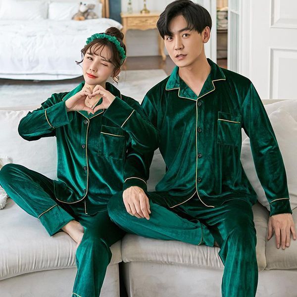 autumn and winter couple warm pajamas for men women jin si rong cardigan turndown collar casual sweet suit spring foreig men's sleepwea, Black;brown
autumn and winter couple warm pajamas for men women jin si rong cardigan turndown collar casual sweet suit spring foreig men's sleepwea, Black;brown
