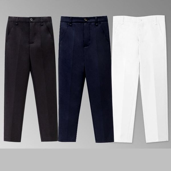 trousers casual children boys suit pants spring autumn teenage school pupil navy blue costume kids black 110-180cm
trousers casual children boys suit pants spring autumn teenage school pupil navy blue costume kids black 110-180cm