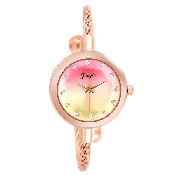 wristwatches style steel wire strap bracelet watch exquisite fashion ladies small fresh candy color student, Slivery;brown
wristwatches style steel wire strap bracelet watch exquisite fashion ladies small fresh candy color student, Slivery;brown