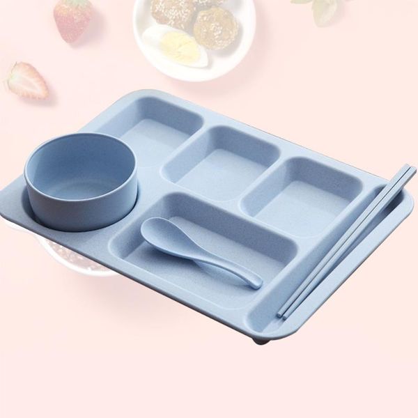 dishes & plates 1 set creative wheat straw bowl exquisite dinner tray drop-proof rice separate cutlery )
dishes & plates 1 set creative wheat straw bowl exquisite dinner tray drop-proof rice separate cutlery )