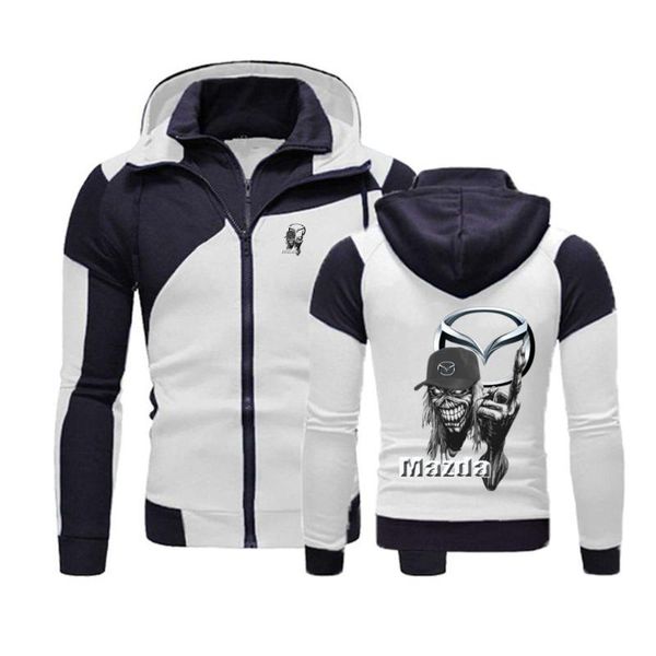 men's hoodies & sweatshirts 2021 spring and autumn stitching hoodie mazda logo fashion novel trend casual all-match lace jacket, Black
men's hoodies & sweatshirts 2021 spring and autumn stitching hoodie mazda logo fashion novel trend casual all-match lace jacket, Black