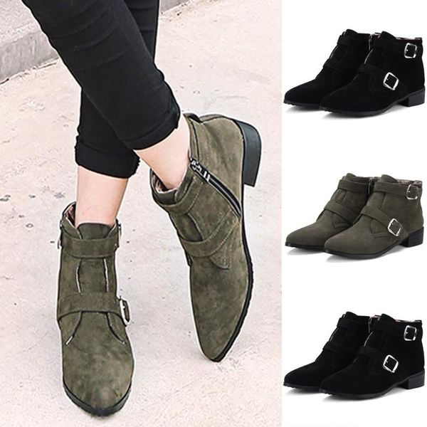 boots women chunky heel slip on single retro boot student scrub large size bucket ankle female comfortable warm shoes m50#, Black
boots women chunky heel slip on single retro boot student scrub large size bucket ankle female comfortable warm shoes m50#, Black