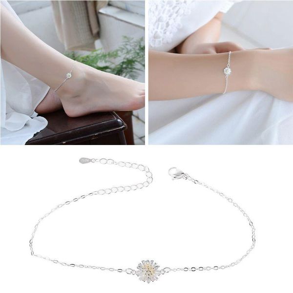 anklets bohemian silver plated daisies anklet bracelet on the leg female barefoot for women chain beach foot jewel, Red;blue
anklets bohemian silver plated daisies anklet bracelet on the leg female barefoot for women chain beach foot jewel, Red;blue