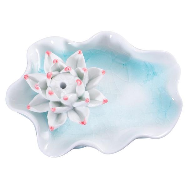 fragrance lamps 1pc ceramic incense burner lotus holder stick home decor
fragrance lamps 1pc ceramic incense burner lotus holder stick home decor