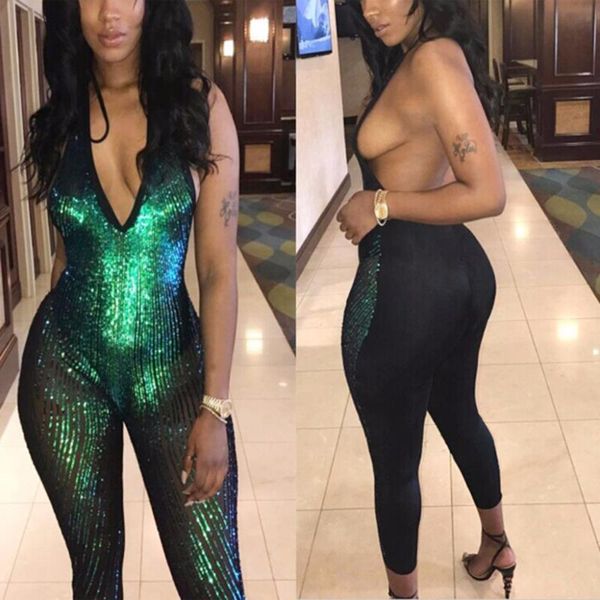 women's jumpsuits & rompers european and american sequined wholesale sequins with slap-back suspenders, Black;white
women's jumpsuits & rompers european and american sequined wholesale sequins with slap-back suspenders, Black;white