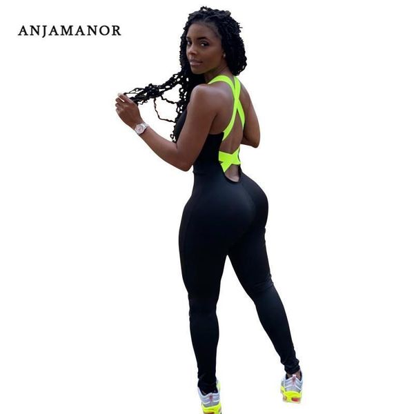 sports neon green ribbon women jumpsuits cross backless bodycon one piece outfits overalls d42 ac12, Black;white
sports neon green ribbon women jumpsuits cross backless bodycon one piece outfits overalls d42 ac12, Black;white
