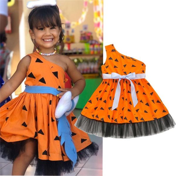 girl's dresses baby girls halloween printed bow dress 1-5y toddler kids holiday festival fashion one shoulder sleeveless outfits 2021, Red;yellow
girl's dresses baby girls halloween printed bow dress 1-5y toddler kids holiday festival fashion one shoulder sleeveless outfits 2021, Red;yellow