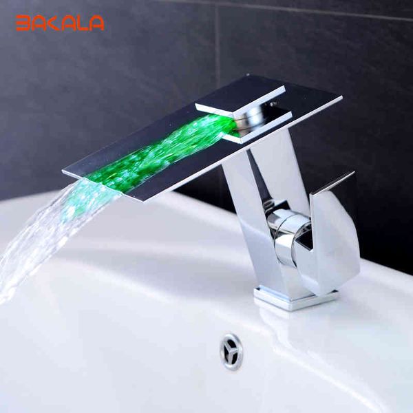 bathroom sink faucets led basin brass chrome finished waterfall taps water power tap mixer torneira lt-5656 1mdu
bathroom sink faucets led basin brass chrome finished waterfall taps water power tap mixer torneira lt-5656 1mdu