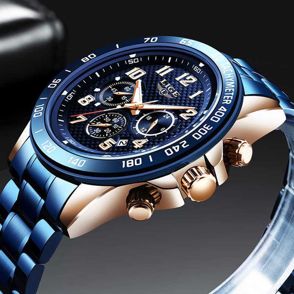 lige blue fashion mens watches brand luxury watch men military all steel waterproof clock male sport chronograph 210527, Slivery;brown
lige blue fashion mens watches brand luxury watch men military all steel waterproof clock male sport chronograph 210527, Slivery;brown