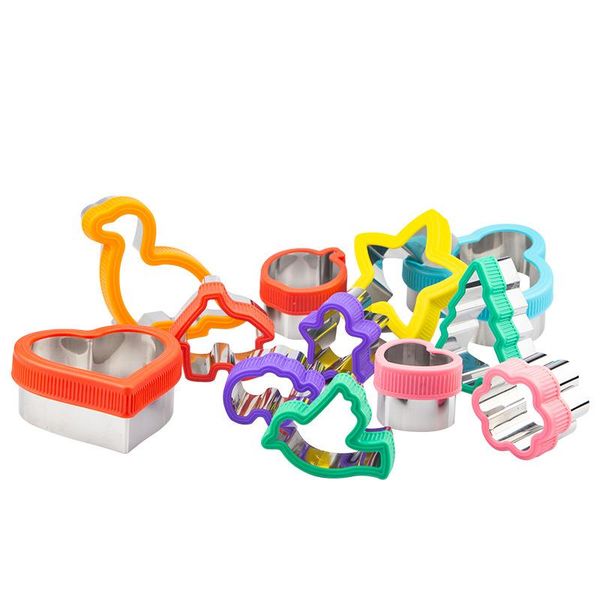baking moulds stainless steel cute animal shaped cookie cutters kit biscuit mould cake molds set for kids party decor tools
baking moulds stainless steel cute animal shaped cookie cutters kit biscuit mould cake molds set for kids party decor tools