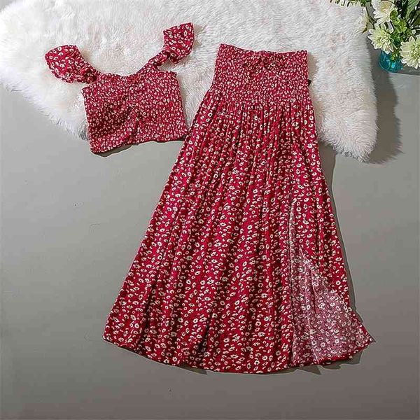 cthink viscose summer flower magenta crop and long skirt 2 piece set women split skirts two piece set fashion matching sets 210407, White
cthink viscose summer flower magenta crop and long skirt 2 piece set women split skirts two piece set fashion matching sets 210407, White