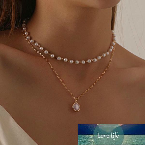 sweet pearl necklace choker colar fashion double layer necklace for women jewelry necklaces & pendants charms jewellery colares  factory pri, Silver
sweet pearl necklace choker colar fashion double layer necklace for women jewelry necklaces & pendants charms jewellery colares  factory pri, Silver