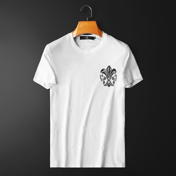 fashion t shirts casual round neck printed short sleeve men's wear youth brand wash drill 2021 summer, White;black
fashion t shirts casual round neck printed short sleeve men's wear youth brand wash drill 2021 summer, White;black