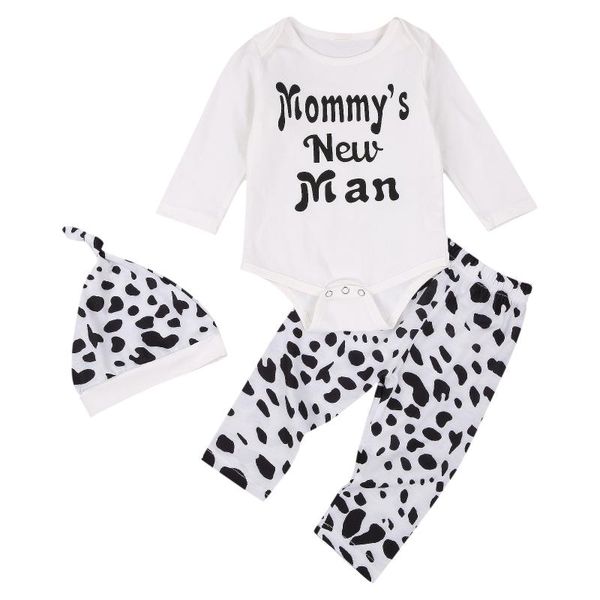 clothing sets toddler baby girls boys set infant striped long sleeve bodysuit + cow print pants hat 0-18m outfits, White
clothing sets toddler baby girls boys set infant striped long sleeve bodysuit + cow print pants hat 0-18m outfits, White