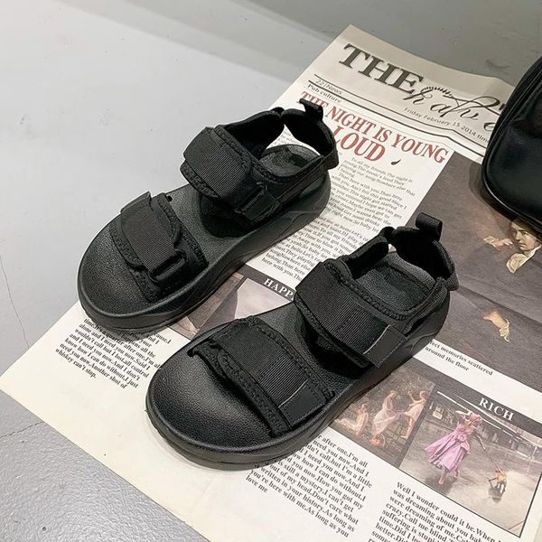 sandals 2021 summer casual fashion breathable beach shoes comfortable women's, Black
sandals 2021 summer casual fashion breathable beach shoes comfortable women's, Black