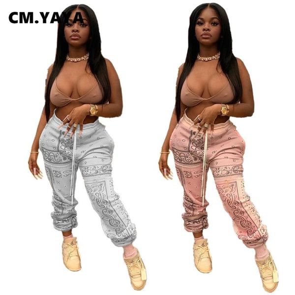 women's pants & capris cm. sportwear women bandanna print jogger activewear fashion trousers draped sweatpants, Black;white
women's pants & capris cm. sportwear women bandanna print jogger activewear fashion trousers draped sweatpants, Black;white
