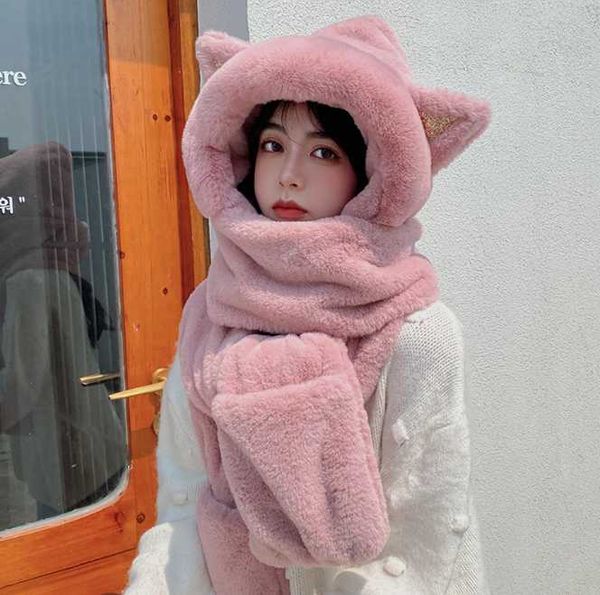 hats, scarves & gloves sets pink cartoon cat korean plush bomber hats fur hat scarf 3in1 set wraps furry cap head warmer outdoor earflap gir, Blue;gray
hats, scarves & gloves sets pink cartoon cat korean plush bomber hats fur hat scarf 3in1 set wraps furry cap head warmer outdoor earflap gir, Blue;gray