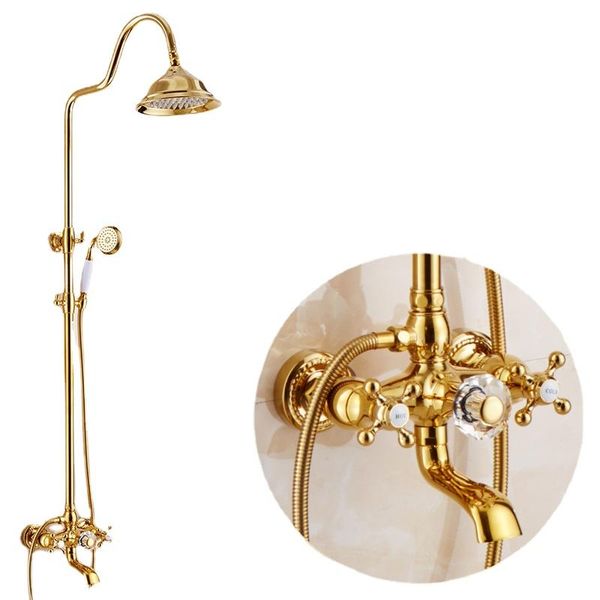 bathroom shower sets gold crystal set system brass dual handle with 8 inch rainfall round head wall mounted ceramic
bathroom shower sets gold crystal set system brass dual handle with 8 inch rainfall round head wall mounted ceramic