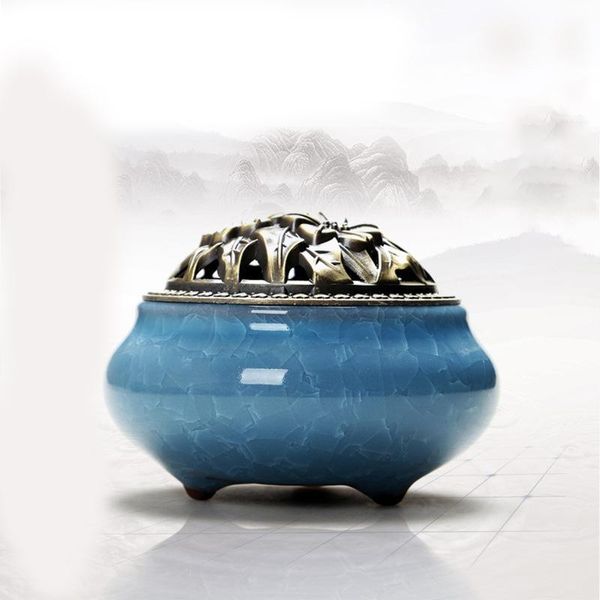 fragrance lamps ceramic incense burners portable porcelain censer buddhism holder home teahouse yoga studio gift decoration
fragrance lamps ceramic incense burners portable porcelain censer buddhism holder home teahouse yoga studio gift decoration