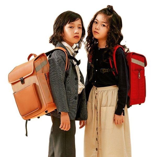school bags boys girls bag for primary children backpack randoseru pu waterproof orthopedic students night safe book
school bags boys girls bag for primary children backpack randoseru pu waterproof orthopedic students night safe book