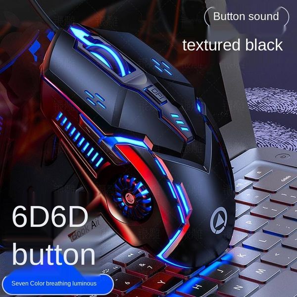 wired mouse colorful light-emitting silent and sound version, support ergonomics, suitable for office, lap gaming mice
wired mouse colorful light-emitting silent and sound version, support ergonomics, suitable for office, lap gaming mice